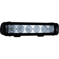 11" EVO PRIME LED BAR BLACK SIX 10-WATT LED'S 40 DEGREE WIDE BEAM